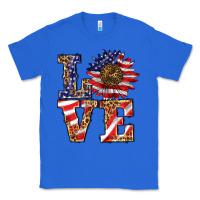 True Royal patriotic sunflower love Classic Tee - BarkalooDesign