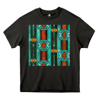Asphalt native american aztec seamless pattern 5 Heavy Core Tee - BundleAndBundleShop