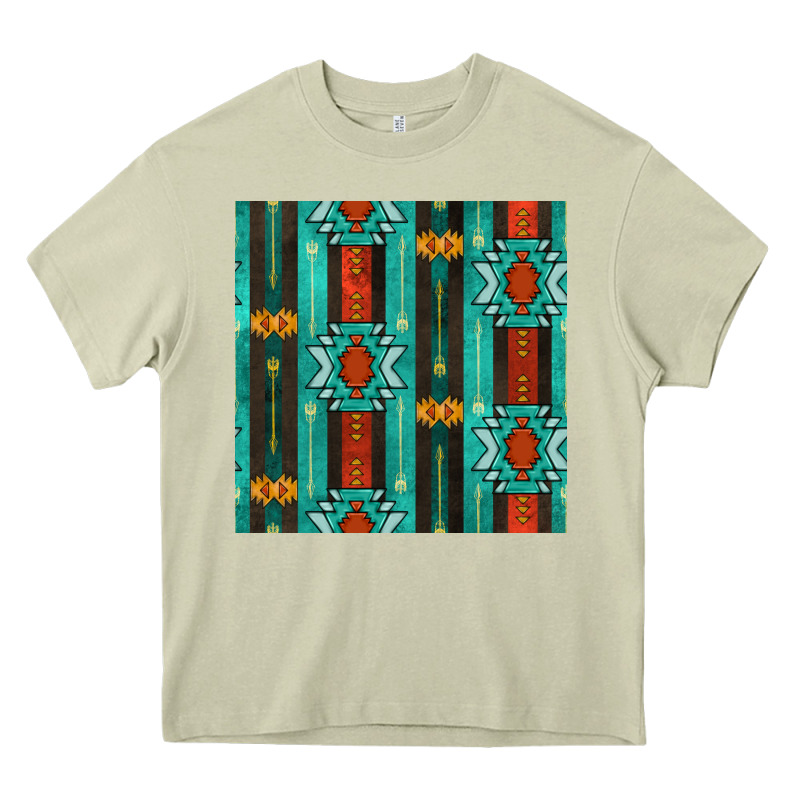 Native American Aztec Seamless Pattern 5 Heavy Core Tee by BundleAndBundleShop | Teevron