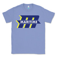Colony Blue massachusetts maritime academy Classic Tee - linhVisuals