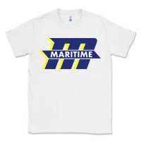 White massachusetts maritime academy Classic Tee - linhVisuals