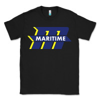 Black massachusetts maritime academy Classic Tee - linhVisuals