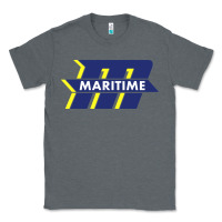 Charcoal Heather massachusetts maritime academy Classic Tee - linhVisuals