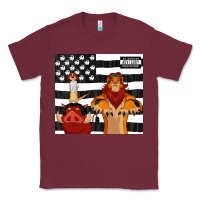Burgundy hakonia matatonia   simba Classic Tee - linhVisuals