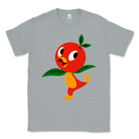 Heather Grey orange bird Classic Tee - linhVisuals