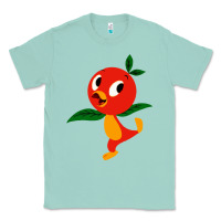 Seafoam orange bird Classic Tee - linhVisuals