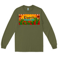 Army Green desert darlin' aztec desert sunset license plate Long Sleeve Tee - Artiststas