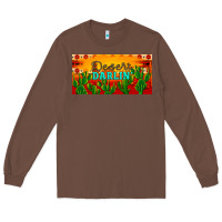 Desert Darlin' Aztec Desert Sunset License Plate Long Sleeve Tee | Teevron