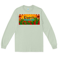 Matcha desert darlin' aztec desert sunset license plate Long Sleeve Tee - Artiststas