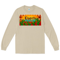 Mushroom desert darlin' aztec desert sunset license plate Long Sleeve Tee - Artiststas