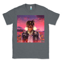 Charcoal Heather Juice pink Classic Tee - linhVisuals