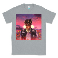 Heather Grey Juice pink Classic Tee - linhVisuals