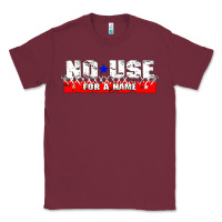 Burgundy American punk Classic Tee - linhVisuals
