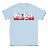 Dusty Blue American punk Classic Tee - linhVisuals