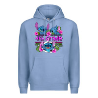 Colony Blue preview flower stitch  4th grade Premium Hoodie - AdoDesignShop