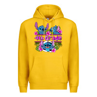 Lemon preview flower stitch  4th grade Premium Hoodie - AdoDesignShop