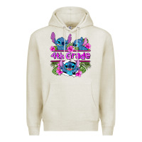 Oatmeal Heather preview flower stitch  4th grade Premium Hoodie - AdoDesignShop