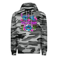 Slate Camo preview flower stitch  4th grade Premium Hoodie - AdoDesignShop