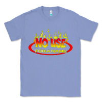 Colony Blue American punk Classic Tee - linhVisuals