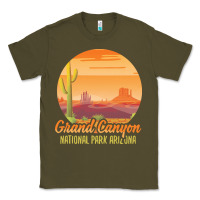 Army Green grand canyon national park t  shirt grand canyon arizona u s national Classic Tee - linhVisuals