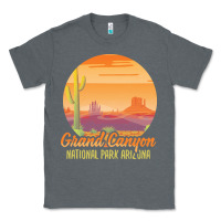Charcoal Heather grand canyon national park t  shirt grand canyon arizona u s national Classic Tee - linhVisuals