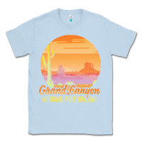 Dusty Blue grand canyon national park t  shirt grand canyon arizona u s national Classic Tee - linhVisuals