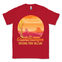 Red grand canyon national park t  shirt grand canyon arizona u s national Classic Tee - linhVisuals