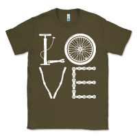 Army Green cycling t  shirt cycling cyclist t  shirt (1) Classic Tee - linhVisuals