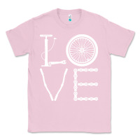 Bubblegum Pink cycling t  shirt cycling cyclist t  shirt (1) Classic Tee - linhVisuals
