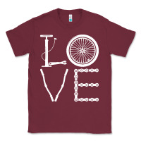 Burgundy cycling t  shirt cycling cyclist t  shirt (1) Classic Tee - linhVisuals