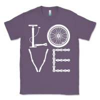 Lavender cycling t  shirt cycling cyclist t  shirt (1) Classic Tee - linhVisuals