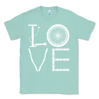 Seafoam cycling t  shirt cycling cyclist t  shirt (1) Classic Tee - linhVisuals