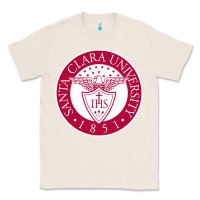 Natural santa clara u seal Classic Tee - linhVisuals