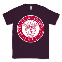 Plum santa clara u seal Classic Tee - linhVisuals