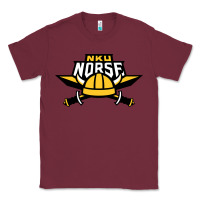 Burgundy northern kentucky norse Classic Tee - linhVisuals