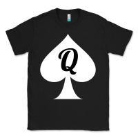 Black queen of spades clothes for women   qos tee t shirt Classic Tee - linhVisuals