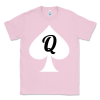 Bubblegum Pink queen of spades clothes for women   qos tee t shirt Classic Tee - linhVisuals