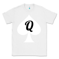 White queen of spades clothes for women   qos tee t shirt Classic Tee - linhVisuals