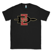 Black san diego state aztecs Classic Tee - linhVisuals
