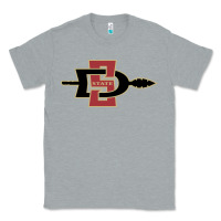 Heather Grey san diego state aztecs Classic Tee - linhVisuals