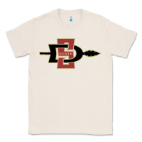 Natural san diego state aztecs Classic Tee - linhVisuals
