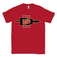 Red san diego state aztecs Classic Tee - linhVisuals