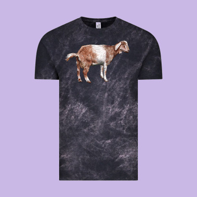 Nubian Goat Vintage Tee Designed By Lillyallendesigns