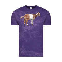 Cloud Purple Nubian Goat Vintage Tee - LillyAllenDesigns