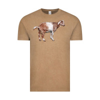 Vintage Coffee Nubian Goat Vintage Tee - LillyAllenDesigns
