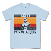 Dusty Blue free cain velasquez vintage t shirt Classic Tee - linhVisuals