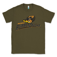 Army Green akron rubberducks Classic Tee - linhVisuals