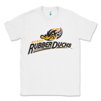 White akron rubberducks Classic Tee - linhVisuals