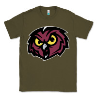 Army Green temple owls Classic Tee - linhVisuals