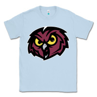 Dusty Blue temple owls Classic Tee - linhVisuals
